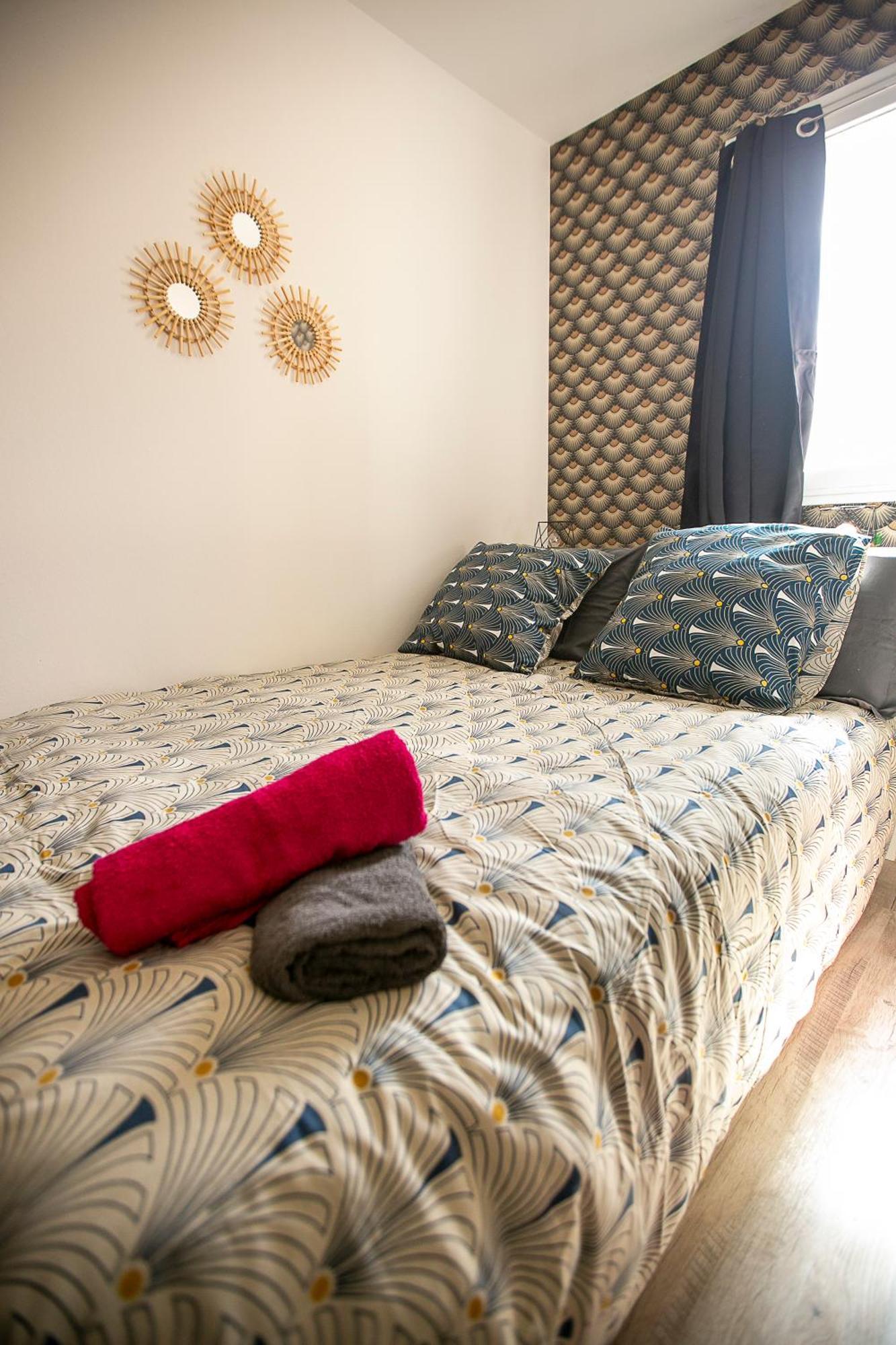 Apartment La Teranga - Wifi - Coeur De - Gare Les Mureaux