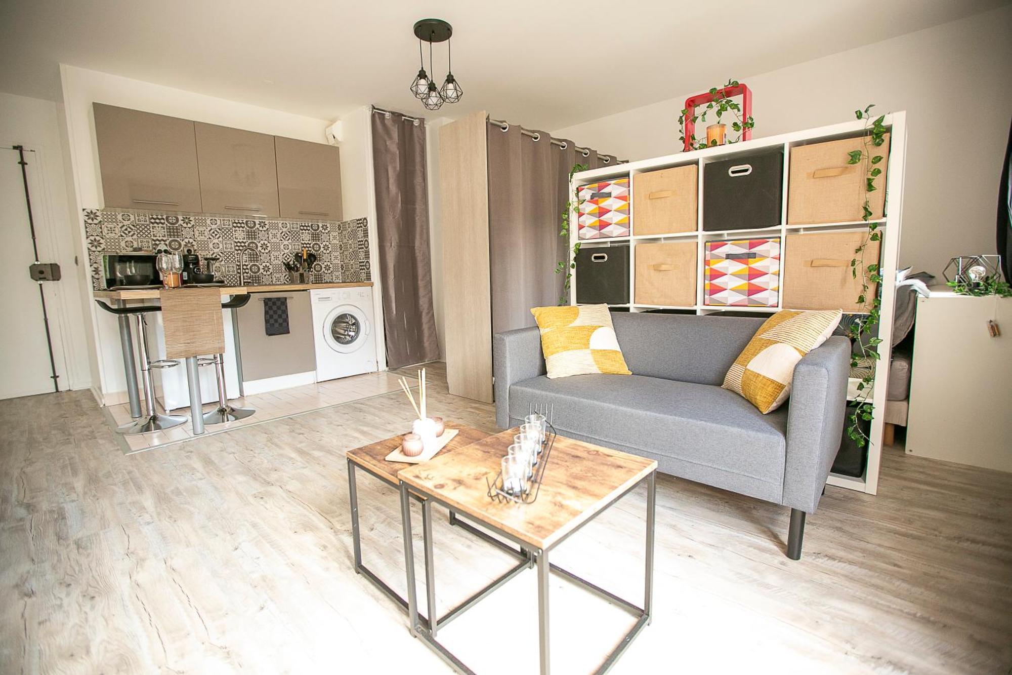 Apartment La Teranga - Wifi - Coeur De - Gare *