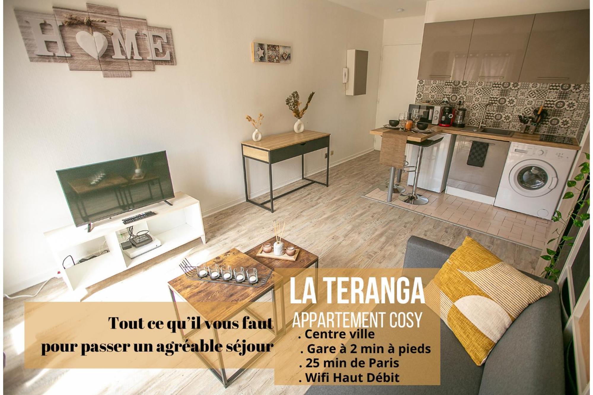 La Teranga - Wifi - Coeur De - Gare Apartment